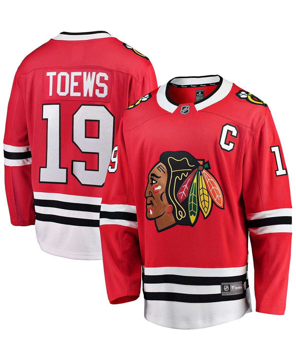 Домашняя майка игрока Big Boys Джонатана Тэйвза Red Chicago Blackhawks Fanatics
Домашняя майка игрока Big Boys Джонатана Тэйвза Red Chicago Blackhawks Fanatics