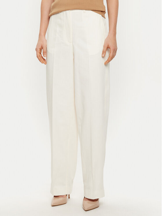 Тканевые брюки стандартного кроя Tommy Hilfiger, экрю
Тканевые брюки стандартного кроя Tommy Hilfiger, экрю