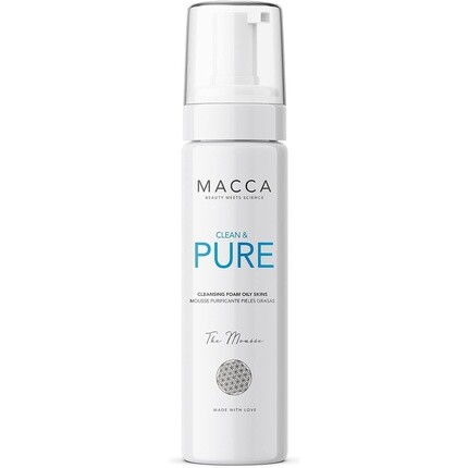 Clean & Pure очищающая пенка для жирной кожи 200 мл, Macca Beauty Meets Science
Clean & Pure очищающая пенка для жирной кожи 200 мл, Macca Beauty Meets Science