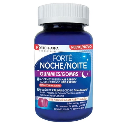 Night Gummies 30 конфет Forté Pharma
Night Gummies 30 конфет Forté Pharma