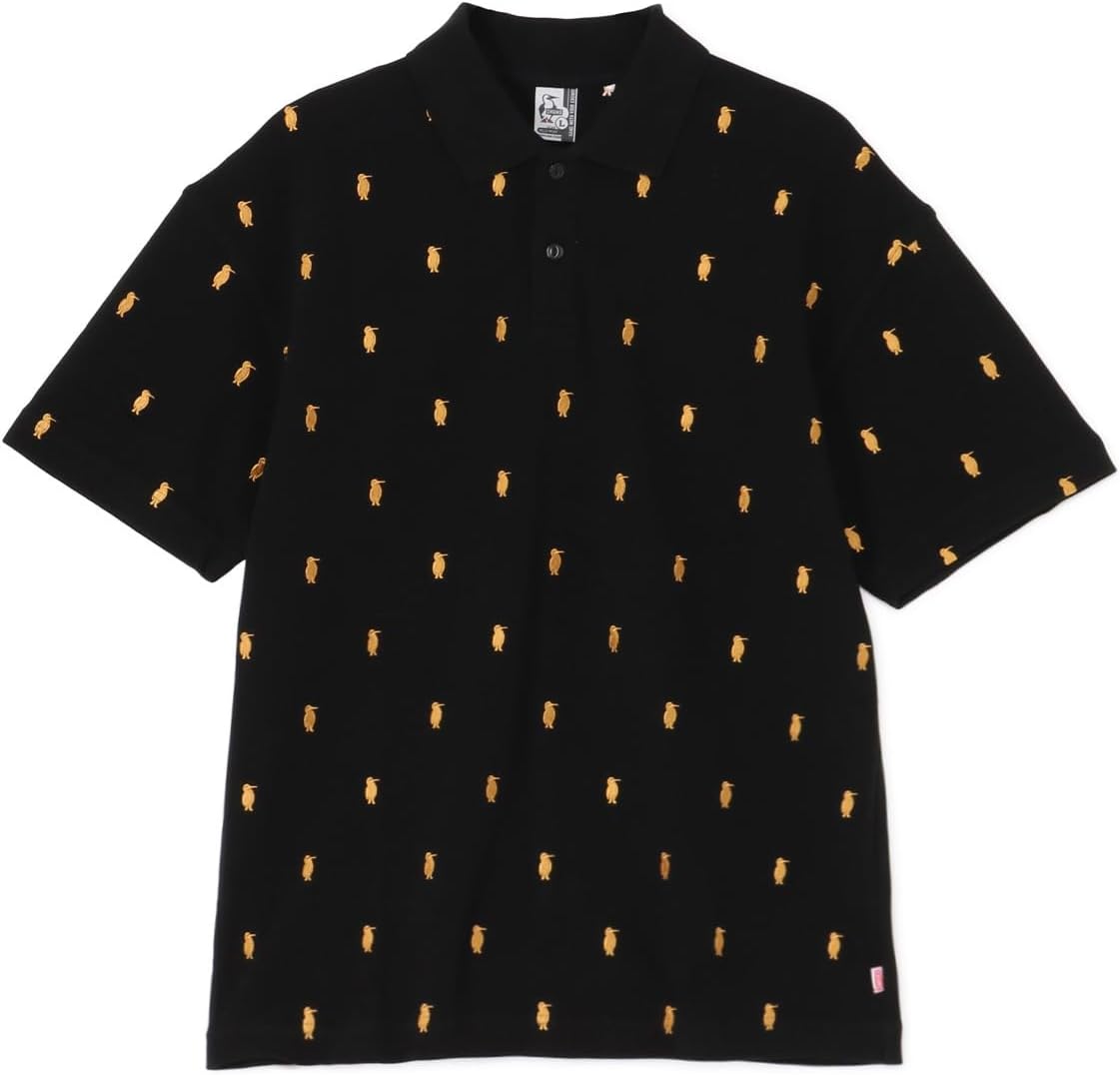 Мужская ретро-рубашка-поло Chums с полной вышивкой Booby, черный
Мужская ретро-рубашка-поло Chums с полной вышивкой Booby, черный