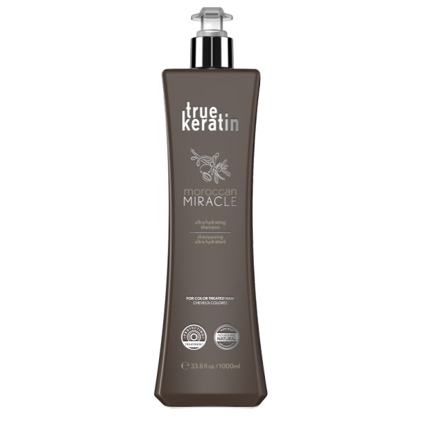 True Keratin Moroccan Miracle Ultra Hydrating Shampoo - Питательный шампунь с кератином и аргановым маслом после кератина 1000 мл Inna marka
True Keratin Moroccan Miracle Ultra Hydrating Shampoo - Питательный шампунь с кератином и аргановым маслом после кератина 1000 мл Inna marka