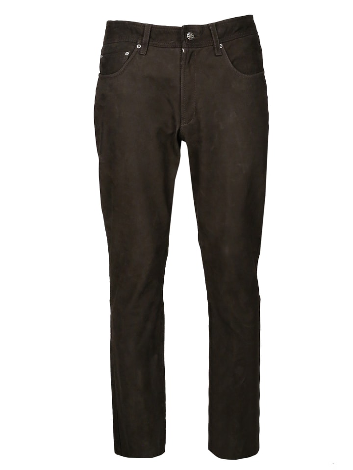 Кожаные брюки Phill коричневого цвета JCC
Кожаные брюки Phill коричневого цвета JCC