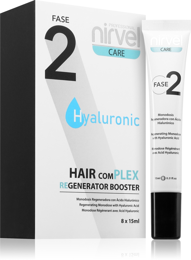 Регенерирующее средство фазы 2 для поврежденных волос Nirvel, 8× 15 мл
Регенерирующее средство фазы 2 для поврежденных волос Nirvel, 8× 15 мл