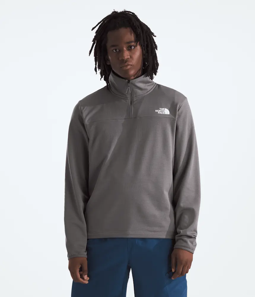 Мужская флисовая кофта Cedar Trail Grid с молнией ¼ The North Face, Smoked Pearl
Мужская флисовая кофта Cedar Trail Grid с молнией ¼ The North Face, Smoked Pearl