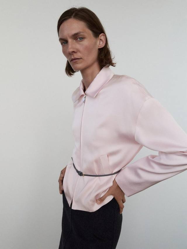Берлинская атласная куртка Mango, Pastel Pink
Берлинская атласная куртка Mango, Pastel Pink