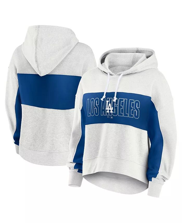 Женская флисовая толстовка с капюшоном Oatmeal Los Angeles Dodgers Up for It Fanatics
Женская флисовая толстовка с капюшоном Oatmeal Los Angeles Dodgers Up for It Fanatics