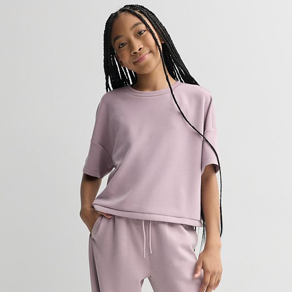Детская футболка Girls 7-16 lightweight solace boxy tee Flx, Pale Lavender
Детская футболка Girls 7-16 lightweight solace boxy tee Flx, Pale Lavender