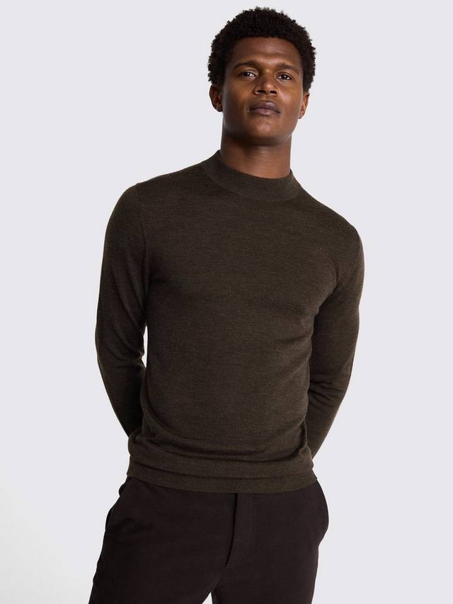 Свитер с высоким воротником из смесовой шерсти мериноса Cerise Moss, Brown
Свитер с высоким воротником из смесовой шерсти мериноса Cerise Moss, Brown