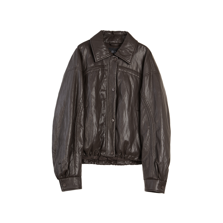 ELLE Пуховик Women's Coffee Lapel Down Jacket
ELLE Пуховик Women's Coffee Lapel Down Jacket