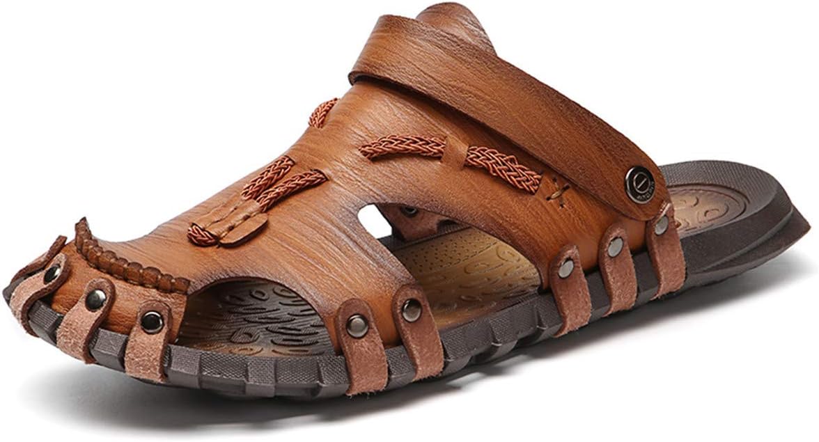 Мужские закрытые кожаные сандалии-рыбацкие ChicWind, регулируемые спортивные пляжные тапочки, коричневый
Мужские закрытые кожаные сандалии-рыбацкие ChicWind, регулируемые спортивные пляжные тапочки, коричневый
