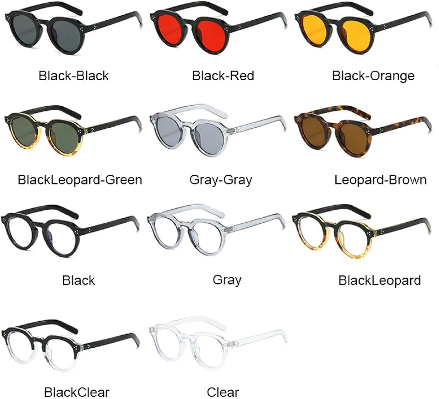 Женские ретро-солнцезащитные очки оранжевого цвета круглой формы с заклепками, защитой от УФ-излучения UV400, в стиле панк. Модные очки VVTWSSW, Black-orange
Женские ретро-солнцезащитные очки оранжевого цвета круглой формы с заклепками, защитой от УФ-излучения UV400, в стиле панк. Модные очки VVTWSSW, Black-orange