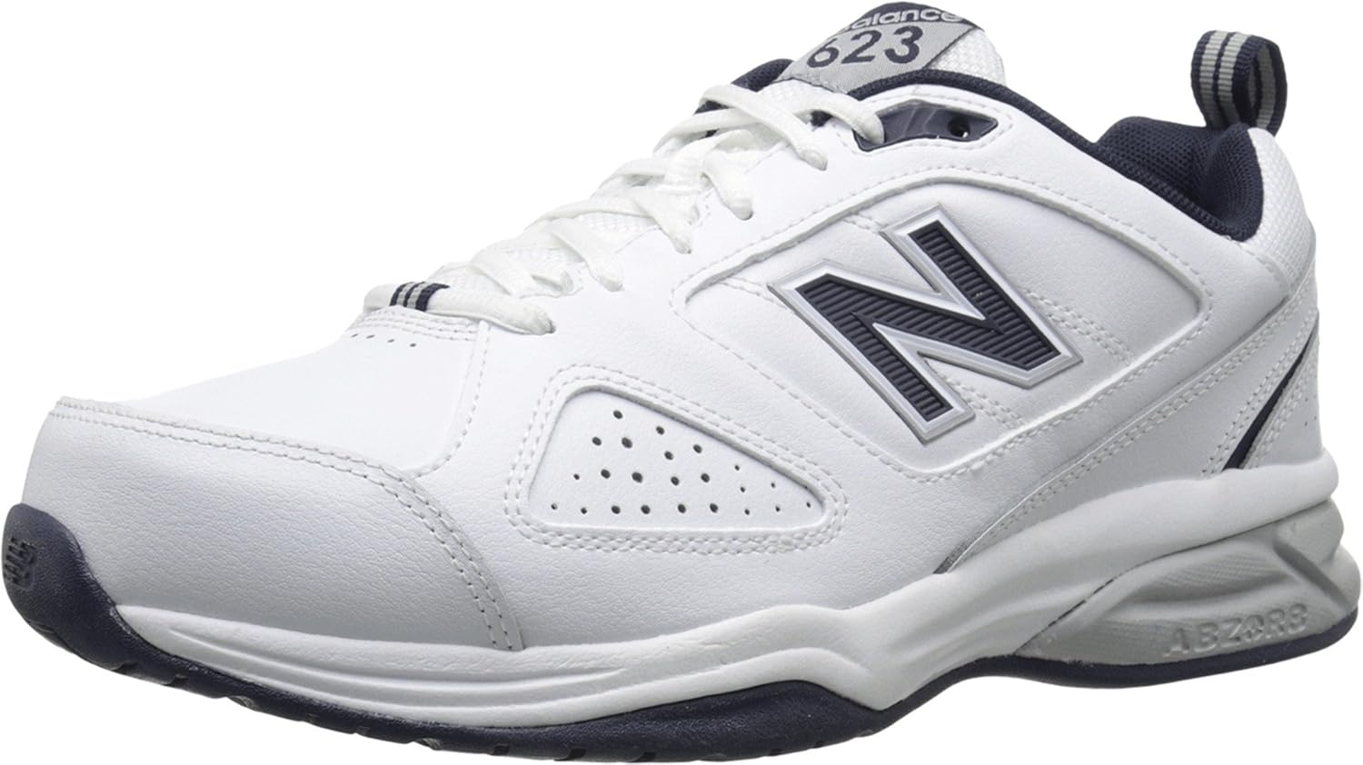 Мужские кроссовки New Balance, модель 623v3, белый/синий/темно-синий
Мужские кроссовки New Balance, модель 623v3, белый/синий/темно-синий