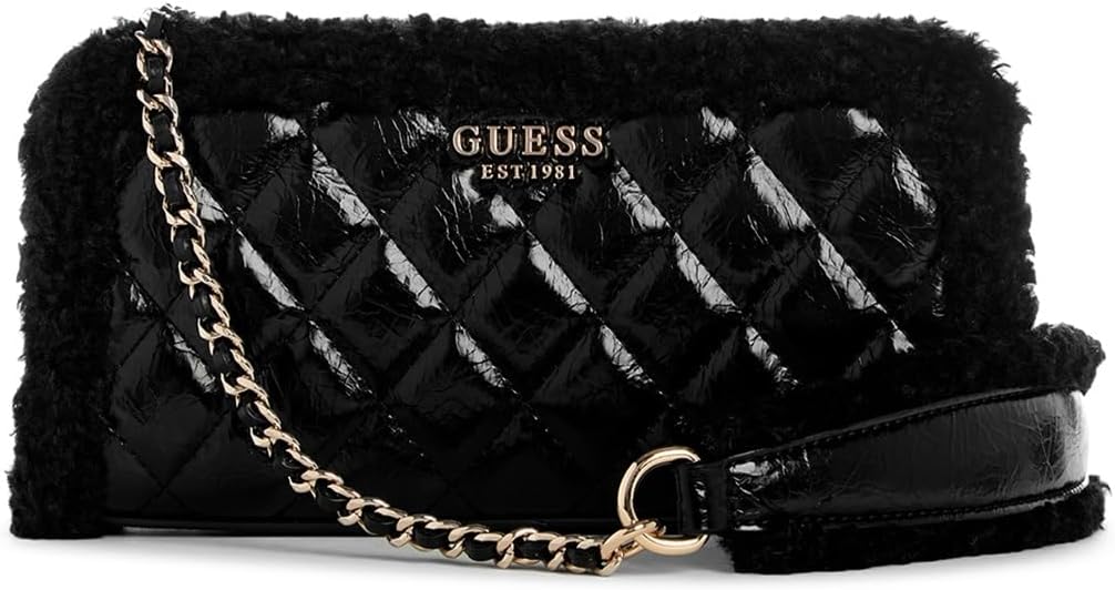Сумка-кроссбоди GUESS Cristi Top Zip, черная, Black
Сумка-кроссбоди GUESS Cristi Top Zip, черная, Black