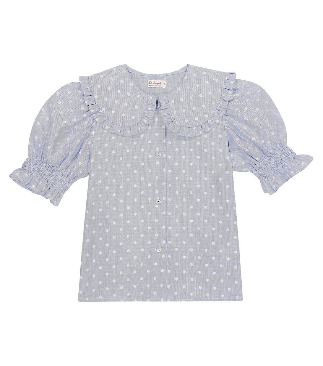 Рубашка Ромина из хлопка La Coqueta, синий
Рубашка Ромина из хлопка La Coqueta, синий
