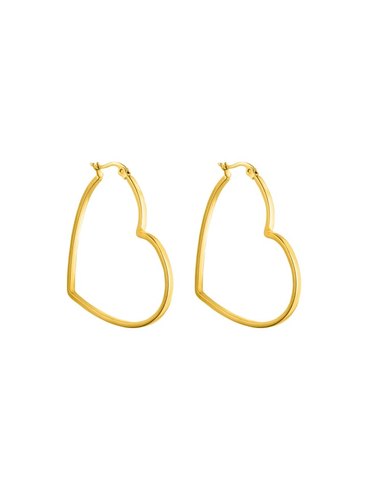 PURELEI Серьги-кольца Big Love в золотом цвете
PURELEI Серьги-кольца Big Love в золотом цвете