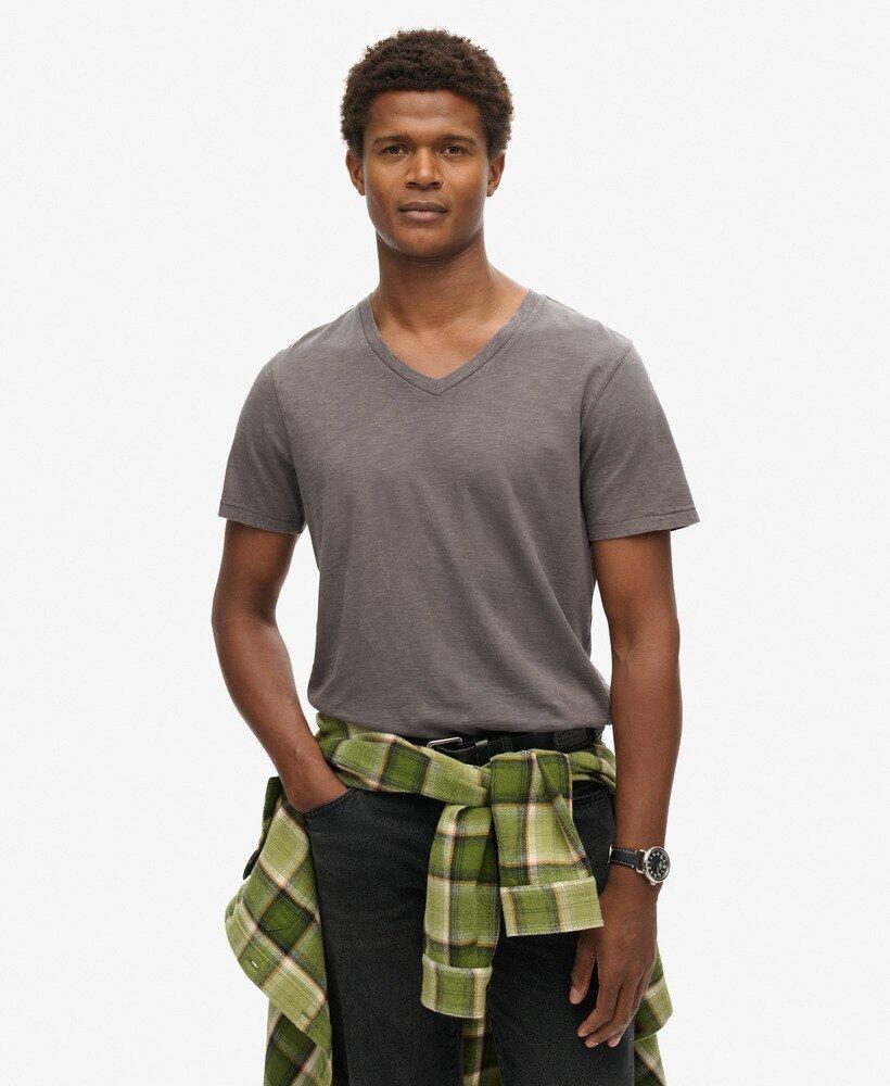 SUPERDRY Футболка из хлопка с V-образным вырезом и короткими рукавами
SUPERDRY Футболка из хлопка с V-образным вырезом и короткими рукавами