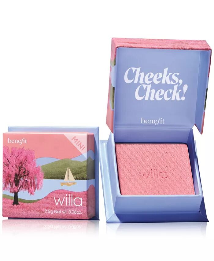 Мягкие шелковистые пудровые румяна WANDERful World Mini Benefit Cosmetics
Мягкие шелковистые пудровые румяна WANDERful World Mini Benefit Cosmetics