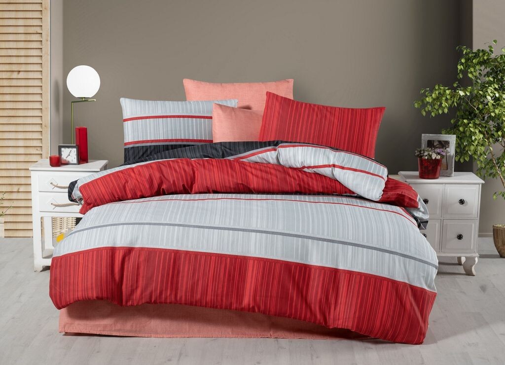 L'Essentiel Linge de Maison, Atlas, комплект пододеяльников для одного человека (FR), красный, 50 % ХЛОПОК / 50 % ПОЛИЭСТЕР, 140 x 200 см
L'Essentiel Linge de Maison, Atlas, комплект пододеяльников для одного человека (FR), красный, 50 % ХЛОПОК / 50 % ПОЛИЭСТЕР, 140 x 200 см