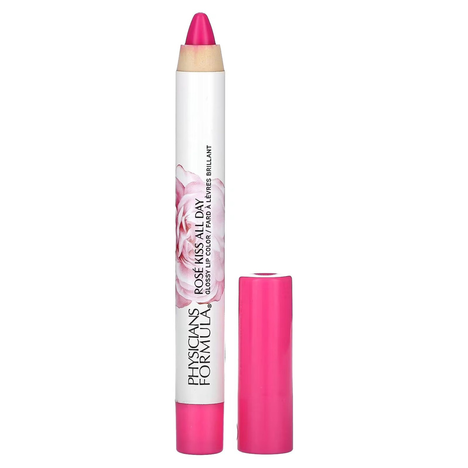 Rosé Kiss All Day, Глянцевая помада для губ, 1711505 She’s A Wild Rose, 0,15 унции (4,3 г) Physicians Formula
Rosé Kiss All Day, Глянцевая помада для губ, 1711505 She’s A Wild Rose, 0,15 унции (4,3 г) Physicians Formula