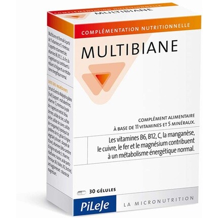 Pileje Multibiane, 30 штук, 30 капсул
Pileje Multibiane, 30 штук, 30 капсул