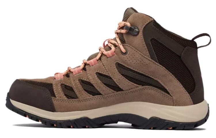 Кроссовки женские для походов, средние, коричневые Columbia 
Кроссовки женские для походов, средние, коричневые Columbia