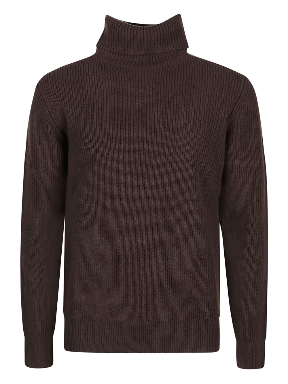 Рифленый свитер с воротником-гольф Ballantyne, коричневый
Рифленый свитер с воротником-гольф Ballantyne, коричневый