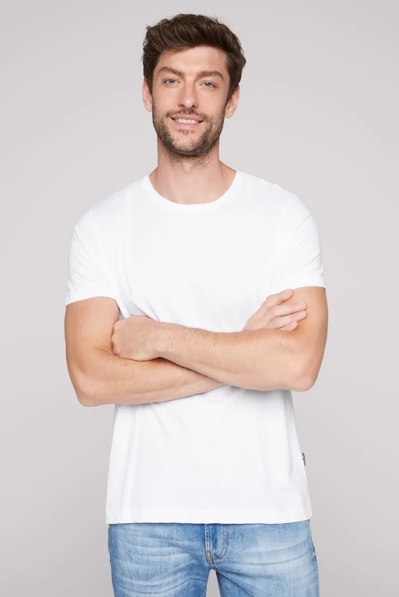 Рубашка CAMP DAVID с круглым вырезом, хлопок, белый
Рубашка CAMP DAVID с круглым вырезом, хлопок, белый