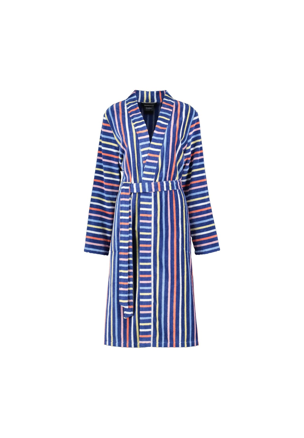 Халаты женские кимоно в полоску 3343 сине-разноцветные - 12 Cawö, мультиколор
Халаты женские кимоно в полоску 3343 сине-разноцветные - 12 Cawö, мультиколор
