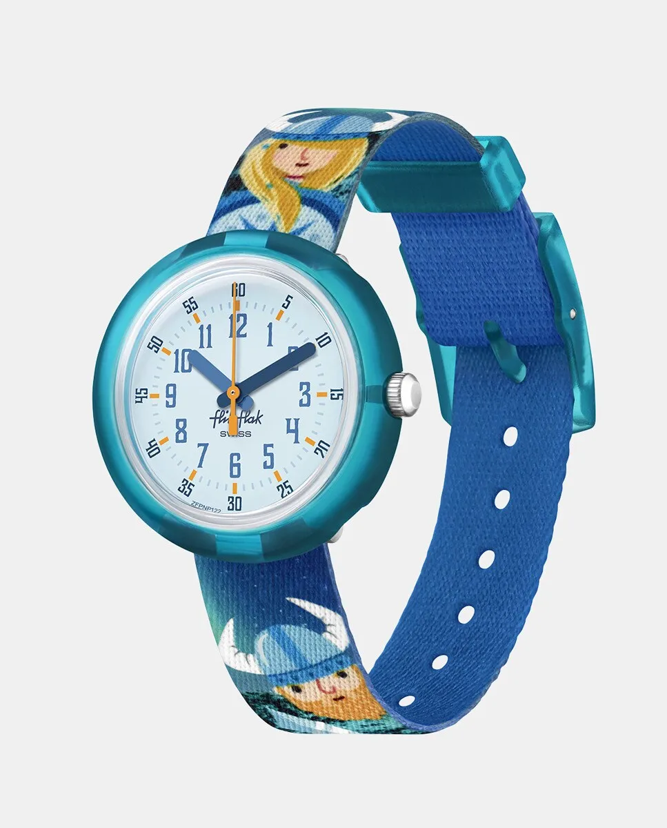 Женские часы Vikings FPNP122 из синего переработанного ПЭТ Flik Flak
Женские часы Vikings FPNP122 из синего переработанного ПЭТ Flik Flak