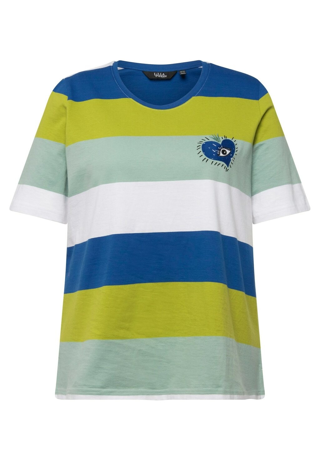 Футболка с принтом STRIPED EMBROIDERED LOGO SHORT SLEEVE Ulla Popken, светло-зеленый
Футболка с принтом STRIPED EMBROIDERED LOGO SHORT SLEEVE Ulla Popken, светло-зеленый