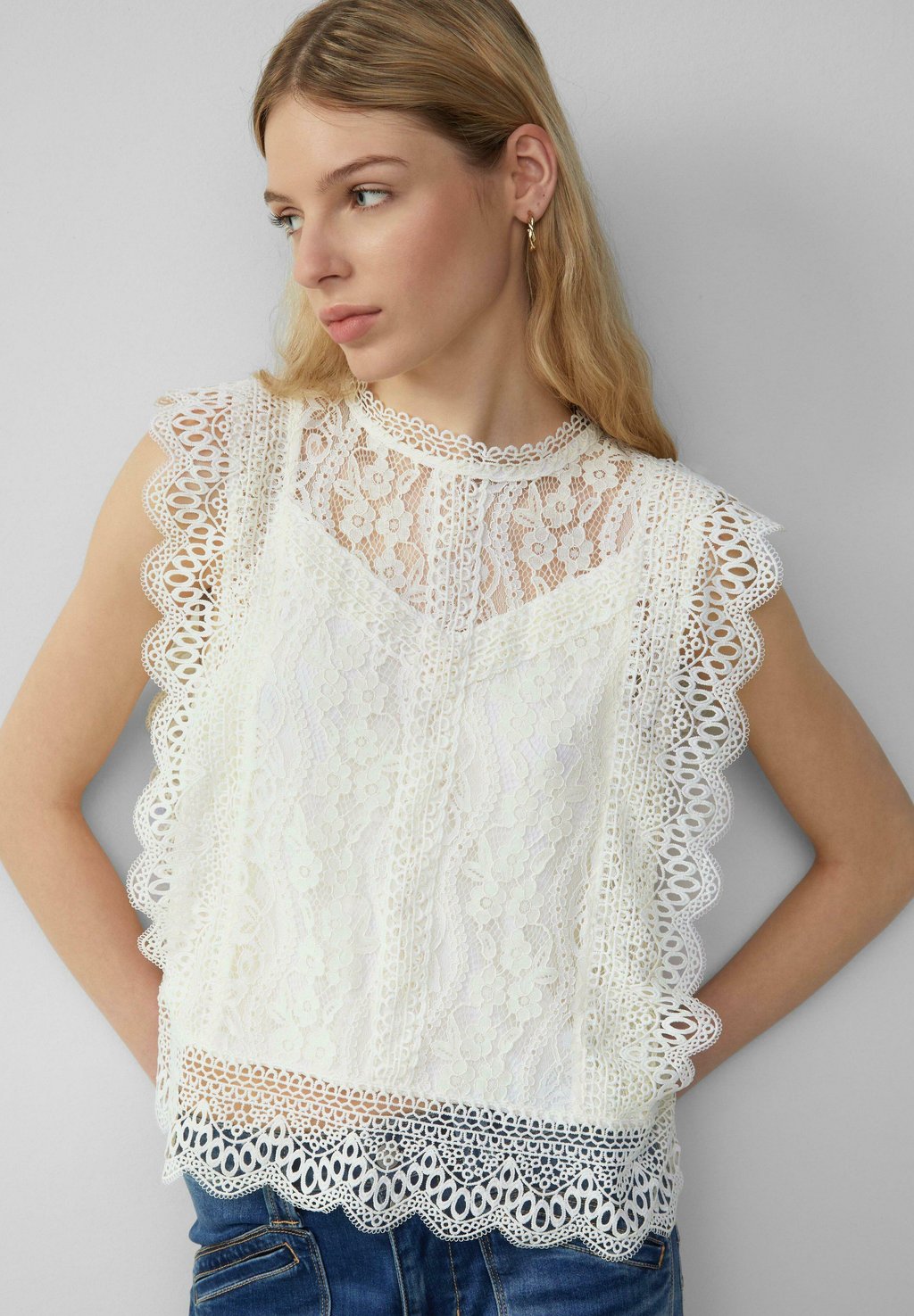 Блуза QS, кремовый
Блуза QS, кремовый