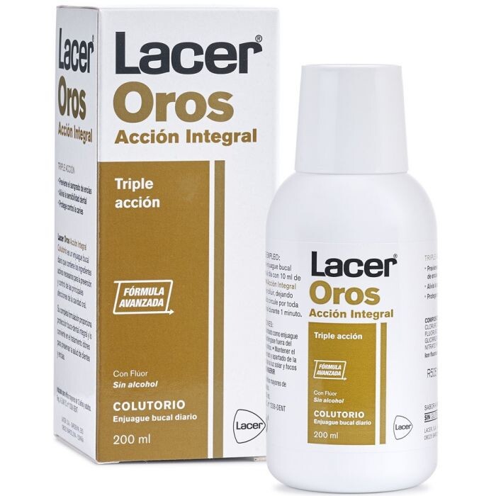Ополаскиватель для рта Oros Colutorio Lacer, 500
Ополаскиватель для рта Oros Colutorio Lacer, 500