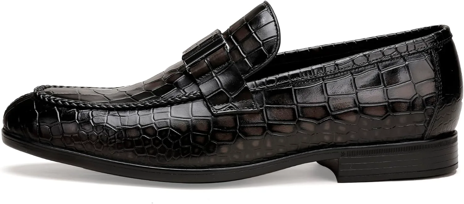 Лоферы с кисточками для мужчин, повседневные туфли из кожи с тиснением под крокодила, с кисточками, без шнурков, лоферы с пенни для мужчин GOLDEN COXES FAMILY, серый
Лоферы с кисточками для мужчин, повседневные туфли из кожи с тиснением под крокодила, с кисточками, без шнурков, лоферы с пенни для мужчин GOLDEN COXES FAMILY, серый