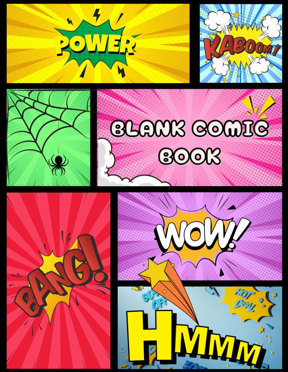 Blank Comic Book: Create your own comic (Independently published)
Blank Comic Book: Create your own comic (Independently published)