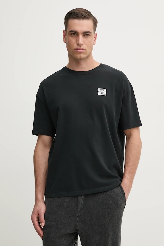 Хлопковая футболка American Vintage, черный
Хлопковая футболка American Vintage, черный