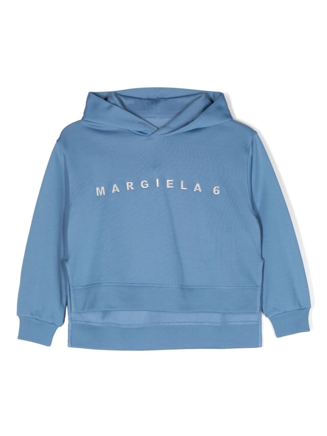 MM6 Maison Margiela Kids толстовка с капюшоном и вышитым логотипом, синий
MM6 Maison Margiela Kids толстовка с капюшоном и вышитым логотипом, синий
