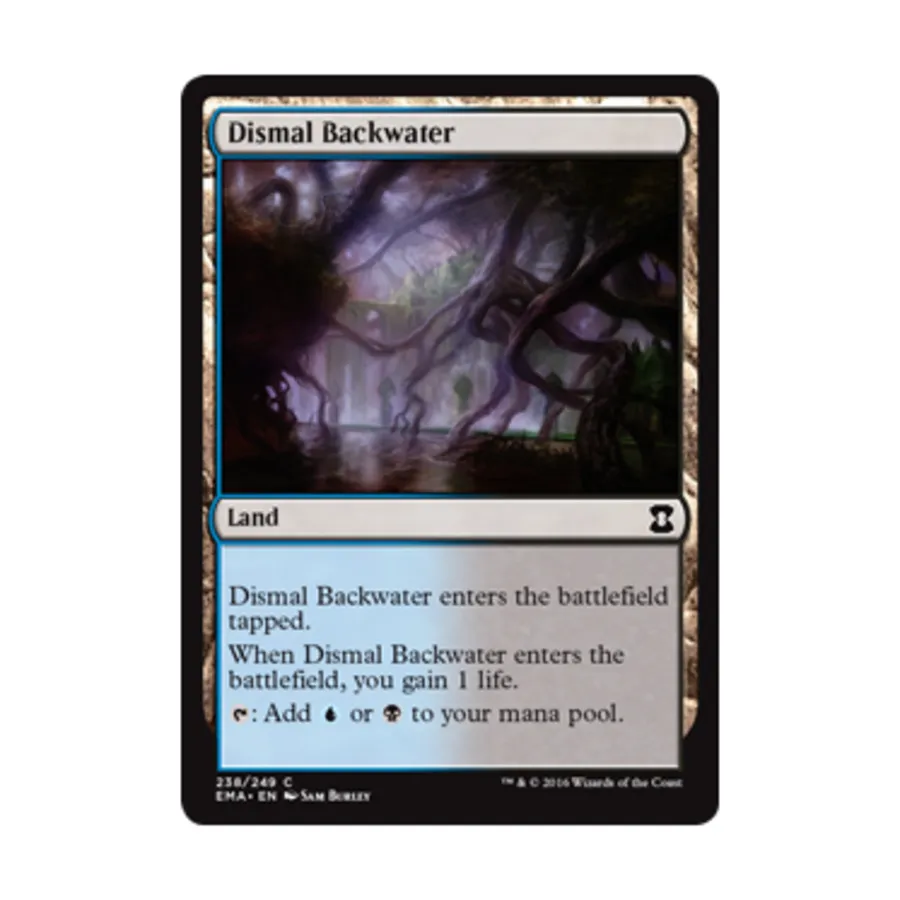 CCG Мрачная заводь (C) (фольга), MTG - Eternal Masters
CCG Мрачная заводь (C) (фольга), MTG - Eternal Masters