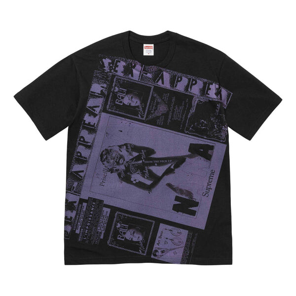 Футболка collage t-shirt 'black purple' Supreme, черный 
Футболка collage t-shirt 'black purple' Supreme, черный