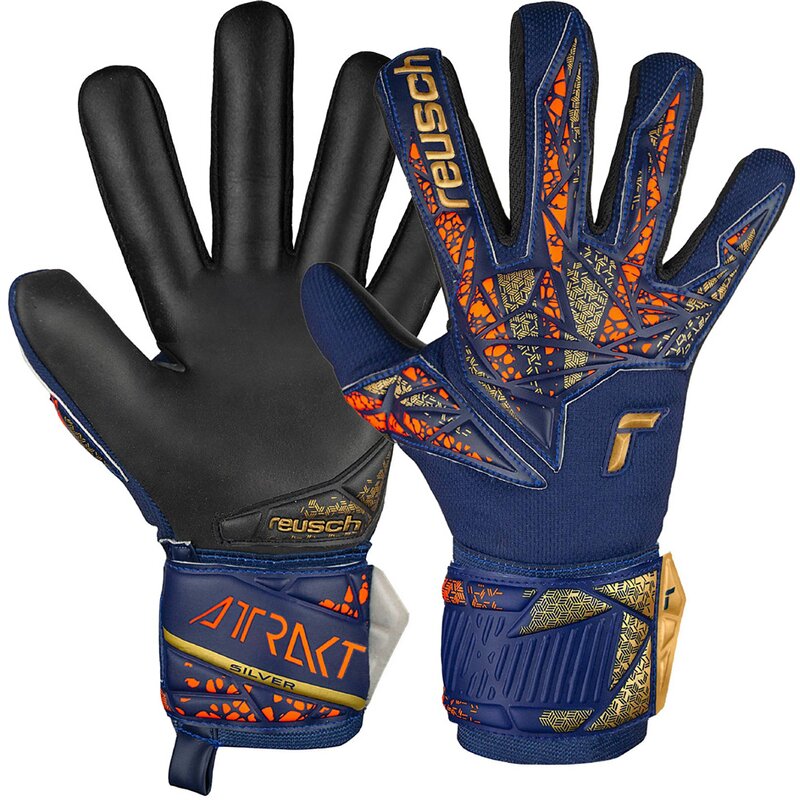 Вратарские перчатки attrakt silver nc Reusch, мультиколор
Вратарские перчатки attrakt silver nc Reusch, мультиколор