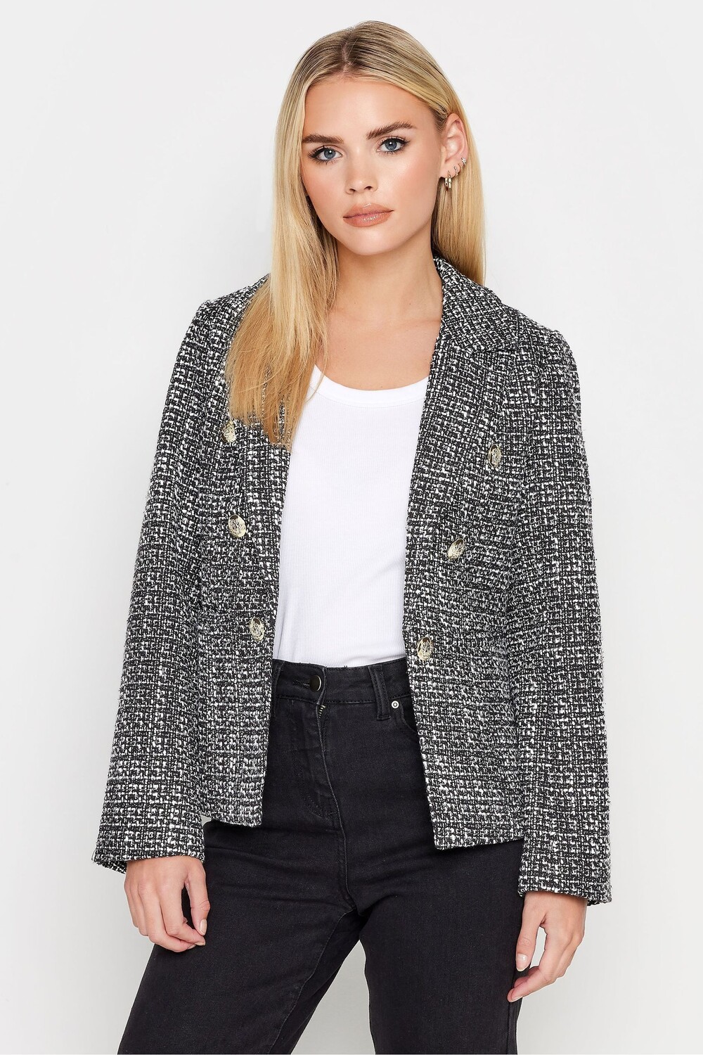 Блейзер из букле Pixiegirl Petite, черный
Блейзер из букле Pixiegirl Petite, черный