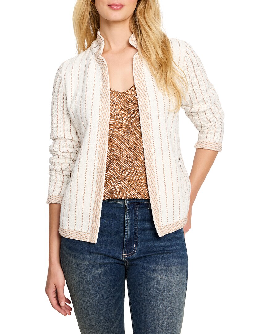 NIC+ZOE Вязаный жакет с отложным воротником и полоской Nic + Zoe, коричневый
NIC+ZOE Вязаный жакет с отложным воротником и полоской Nic + Zoe, коричневый