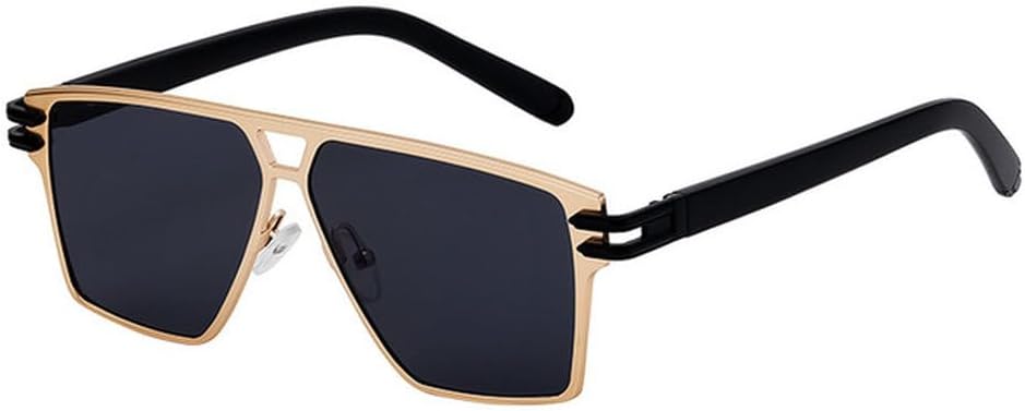 LVTFCO Металлические мужские солнцезащитные очки премиум-класса, модные ретро-очки, стильные солнцезащитные очки, зеркало для вождения, зеркало для ношения на улице, Gold
LVTFCO Металлические мужские солнцезащитные очки премиум-класса, модные ретро-очки, стильные солнцезащитные очки, зеркало для вождения, зеркало для ношения на улице, Gold
