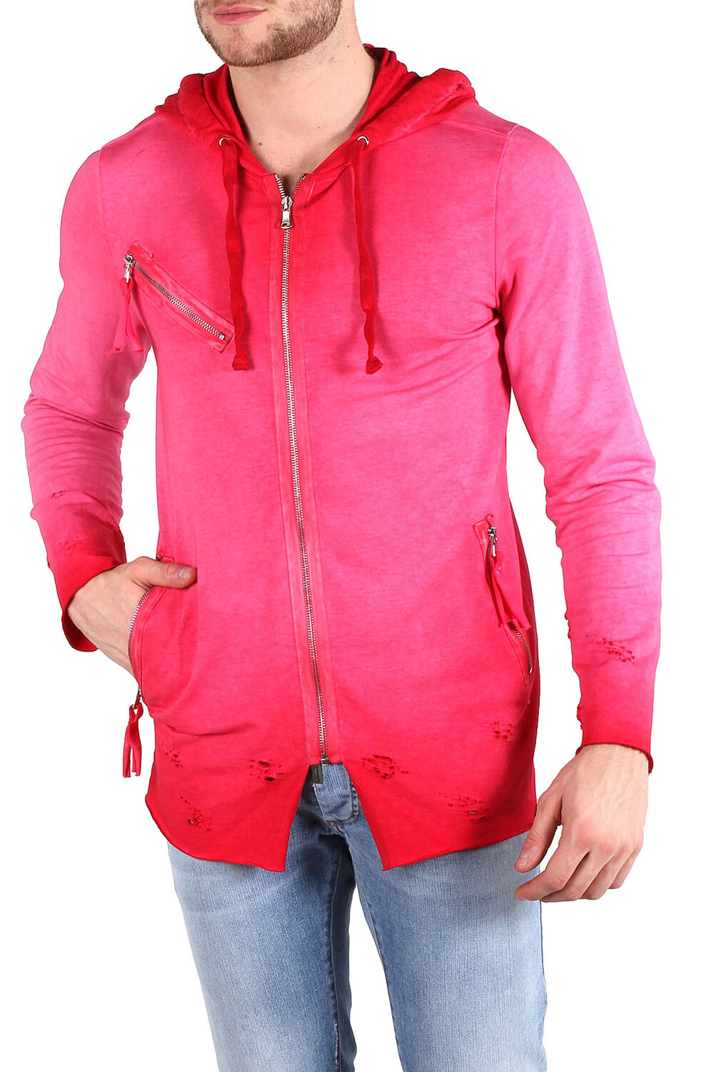 Толстовка мужская Absolut Joy на молнии с капюшоном, розовый
Толстовка мужская Absolut Joy на молнии с капюшоном, розовый