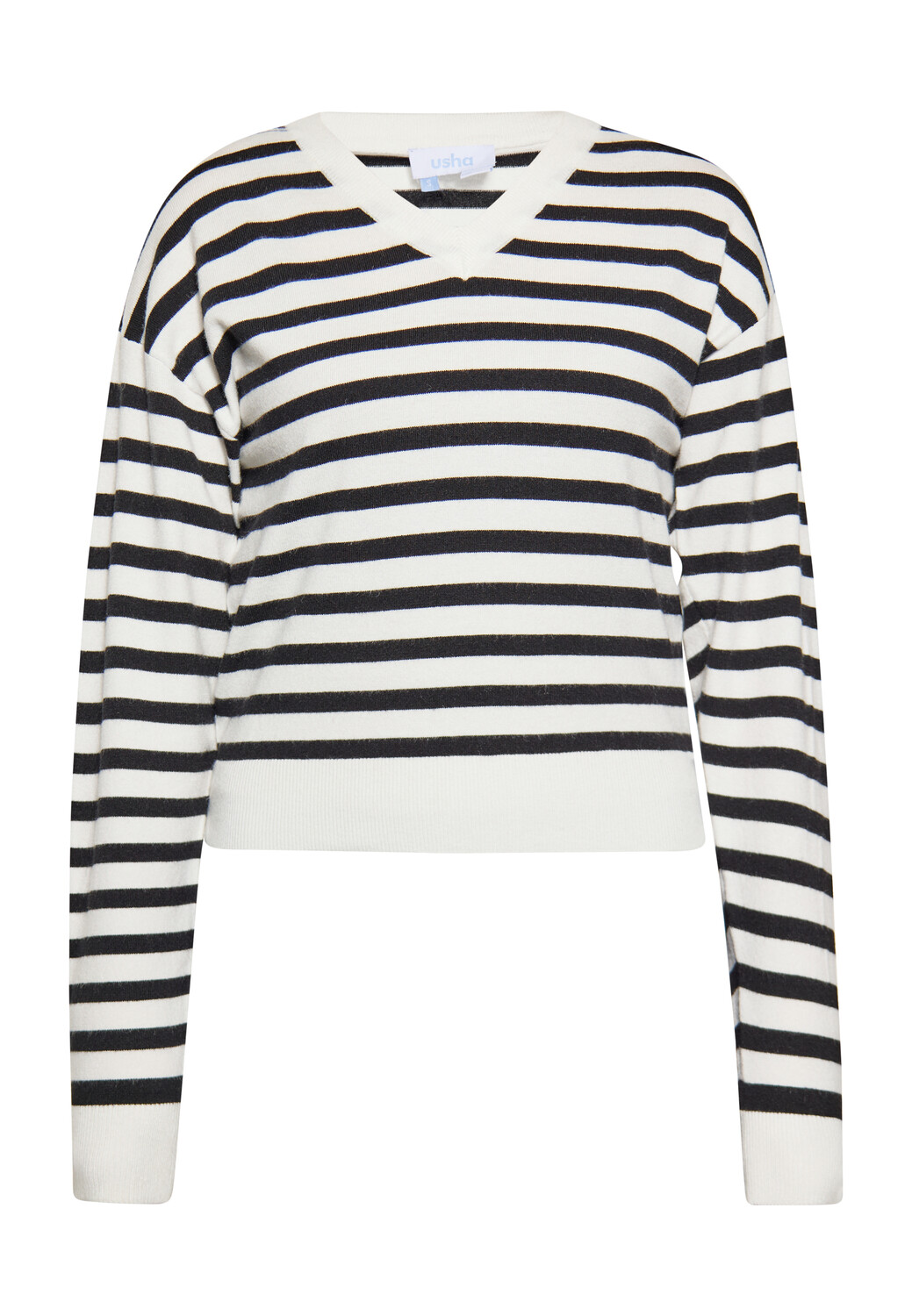 Свитер usha BLUE LABEL, белый черный
Свитер usha BLUE LABEL, белый черный