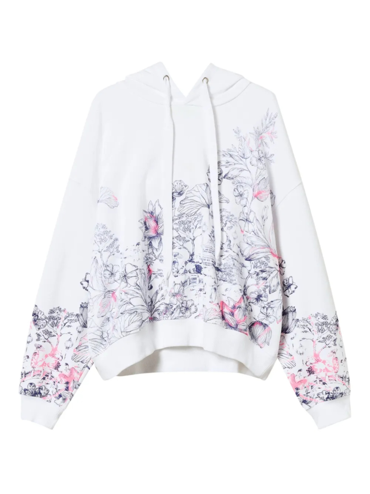 Толстовка с капюшоном TWINSET, белый
Толстовка с капюшоном TWINSET, белый