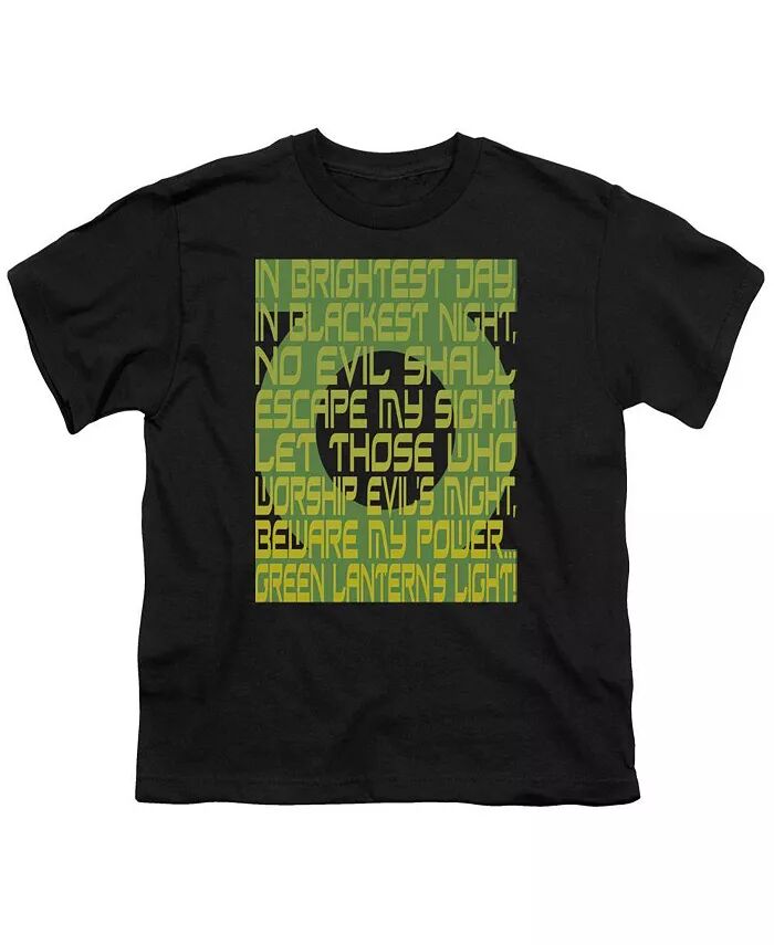 Футболка с коротким рукавом для мальчиков Oath Green Lantern, черный
Футболка с коротким рукавом для мальчиков Oath Green Lantern, черный