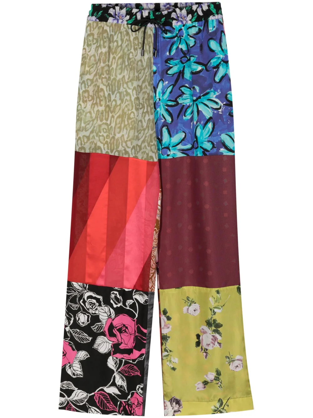 Шелковые брюки Regenerated Marine Serre, синий
Шелковые брюки Regenerated Marine Serre, синий