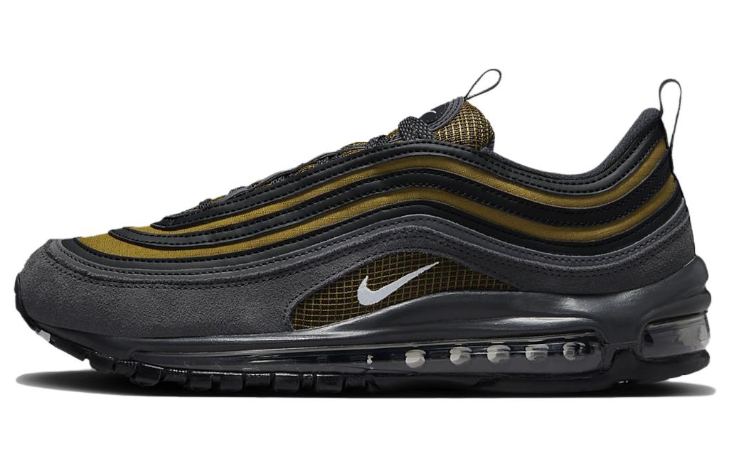 Nike Air Max 97 Se Medium Ash Bronzine, черный желтый 
Nike Air Max 97 Se Medium Ash Bronzine, черный желтый