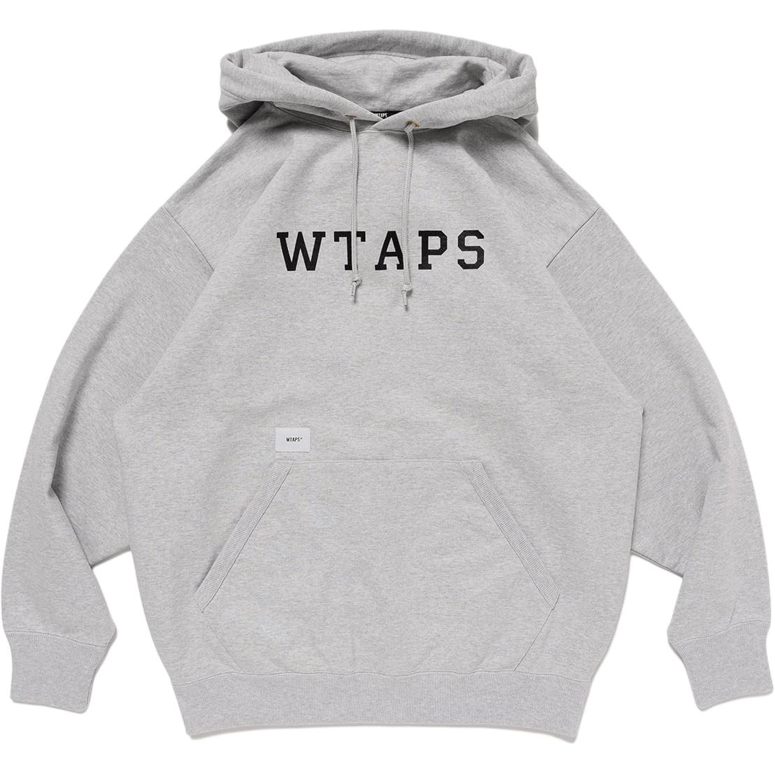 Хлопковый худи WTAPS, серый
Хлопковый худи WTAPS, серый